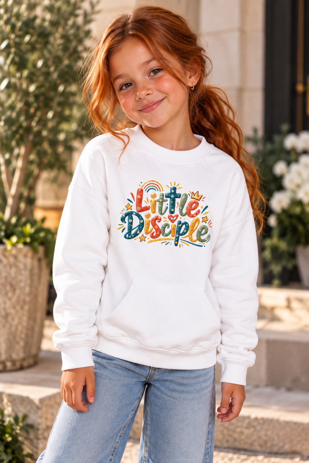 Sweatshirt enfant mixte - Little Disciple