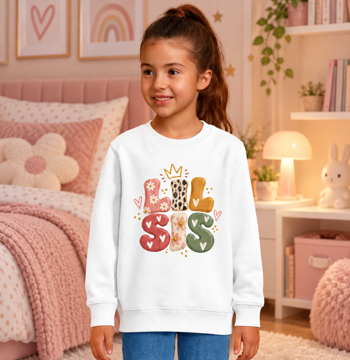 Sweatshirt enfant mixte - Big Bro & Little Sis