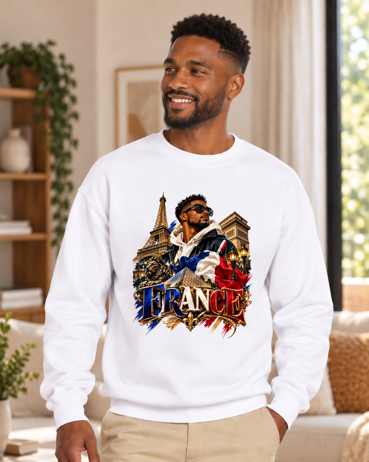 Sweatshirt homme France